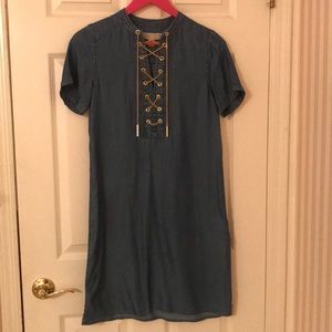 Michael Kors denim chain dress